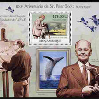 Mozambique 2009 Birth Centenary of Sir Peter Scott perf m/sheet unmounted mint Michel BL 286