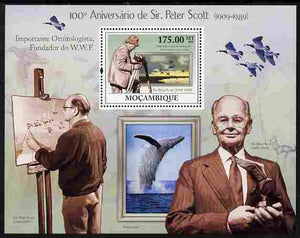 Mozambique 2009 Birth Centenary of Sir Peter Scott perf m/sheet unmounted mint Michel BL 286