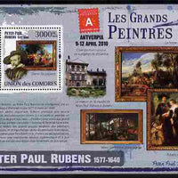 Comoro Islands 2009 Impressionists - Peter Paul Rubens perf m/sheet unmounted mint