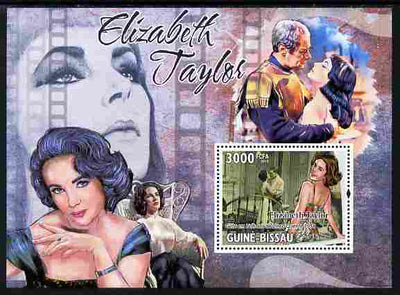 Guinea - Bissau 2010 Elizabeth Taylor perf s/sheet unmounted mint