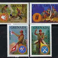 Grenada - Grenadines 1988 Scouts set of 4 unmounted mint, SG 942-45