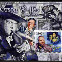 Guinea - Bissau 2010 Actors - Orson Wells perf s/sheet unmounted mint, Michel BL 890