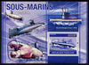 Togo 2010 Submarines perf s/sheet unmounted mint, Yvert 441