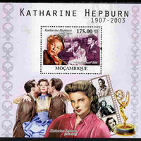 Mozambique 2010 Katharine Hepburn (actress) perf s/sheet unmounted mint