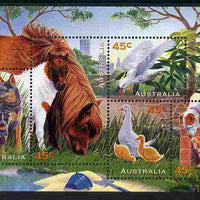 Australia 1996 Pets m/sheet unmounted mint, SG MS 1651