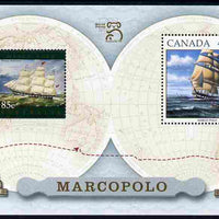 Australia & Canada 1999 Joint issue - Marco Polo m/sheet unmounted mint, SG MS 1851