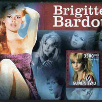 Guinea - Bissau 2011 Brigitte Bardot perf s/sheet unmounted mint Michel BL903