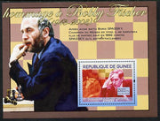 Guinea - Conakry 2008 Tribute to Bobby Fischer perf s/sheet #3 unmounted mint