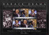 St Vincent - Union Island 2009 Inauguration of Pres Barack Obama perf sheetlet of 6 unmounted mint