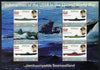 Somaliland 2011 Russian Submarines of Second World War #1 perf sheetlet containing 6 values unmounted mint