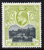 St Helena 1903 KE7 Pictorial 2d black & sage-green mounted mint SG57