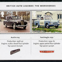 Great Britain 2013 British Auto Legends perf m/sheet unmounted mint