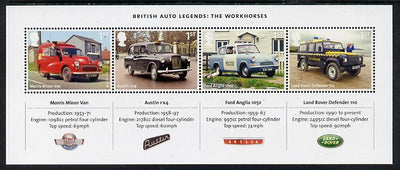 Great Britain 2013 British Auto Legends perf m/sheet unmounted mint