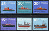 Poland 1988 Fire Boats set of 6 unmounted mint SG 3197-3202, Mi 3184-89*