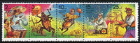 Russia 1993 Characters from Children's Books #2 se-tenant strip of 5 unmounted mint, SG 6391a, Mi 289-93