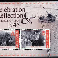 Isle of Man 2005 60th Anniversary of End of World War 2 perf m/sheet unmounted mint SG MS 1216