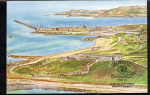 Guernsey - Alderney 1999 Garrison Island #3 £6.78 booklet complete & fine SG ASB7