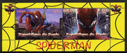 Benin 2014 Spiderman (Comic Strip) perf sheetlet containing 2 values unmounted mint. Note this item is privately produced and is offered purely on its thematic appeal