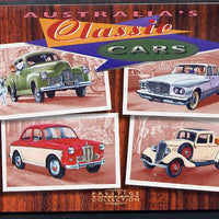 Australia 1997 Classic Cars $9.95 Prestige booklet complete and fine SG SB115