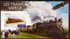 Guinea - Conakry 2015 Steam Trains #1 imperf deluxe sheet unmounted mint. Note this item is privately produced and is offered purely on its thematic appeal