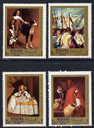 Manama 1968 Paintings by Velazquez perf set of 4 (Mi 65-8A) unmounted mint