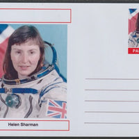 Palatine (Fantasy) Personalities - Helen Sharman postal stationery card unused and fine