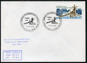 French Southern & Antarctic Territories 1978 cover bearing Navigators stamp (SG 127) with Dumont D'Urville pictorial cancel