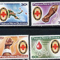 Papua New Guinea 1980 Red Cross Blood Bank set of 4, SG 393-96 unmounted mint*