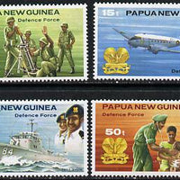 Papua New Guinea 1981 Defence Force set of 4 unmounted mint, SG 408-11*