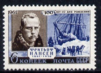 Russia 1961 Birth Centenary of Nansen (Explorer) unmounted mint, SG 2658, Mi 2570*