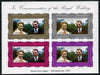 Iso - Sweden Commemoration sheet depicting the Iso 1973 Royal Wedding set of 4 unmounted mint