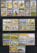 Kuwait 1978 Water Resources complete set of 32 in se-tenant blocks unmounted mint SG 761-92