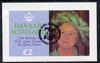 Davaar Island 1985 Life & Times of HM Queen Mother imperf deluxe sheet (£2 value) with Girl Guide 75th Anniversary opt in blackunmounted mint