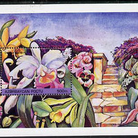 Azerbaijan 1995 Orchids m/sheet unmounted mint