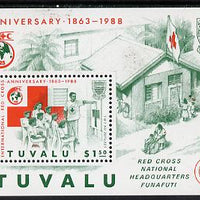 Tuvalu 1988 Red Cross m/sheet unmounted mint, SG MS 522