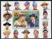 Tuvalu 1987 World Scout Jamboree m/sheet unmounted mint, SG MS 497