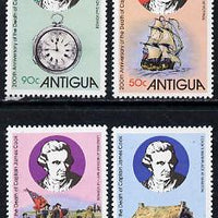 Antigua 1979 Death Bicentenary of Capt Cook set of 4 unmounted mint, SG 622-25*