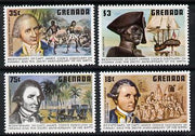 Grenada 1978 Birth Anniversary of Capt Cook set of 4 unmounted mint, SG 970-73*