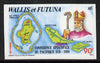 Wallis & Futuna 1988 South Pacific Episcopal Conference imperf proof from limited printing, as SG 533*