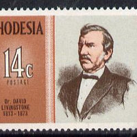 Rhodesia 1973 Famous Rhodesians (7th Series) Dr David Livingstone unmounted mint, SG 480*