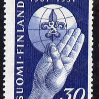 Finland 1957 50th Anniversary of Scout Movement unmounted mint, SG 572*