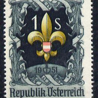 Austria 1951 Boy Scout Jamboree unmounted mint Mi 966, SG 1231