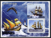 Comoro Islands 2008 Sailing Ships & Lighthouses perf s/sheet unmounted mint Michel BL444