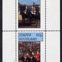 Staffa 1982 Horseguards perf,set of 2 values (40p & 60p) unmounted mint