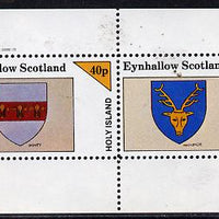 Eynhallow 1982 Heraldry (Disney & MacKenzie) perf,set of 2 values (40p & 60p) unmounted mint