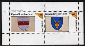 Eynhallow 1982 Heraldry (Disney & MacKenzie) perf,set of 2 values (40p & 60p) unmounted mint