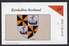 Eynhallow 1982 Heraldry (Campbell) imperf deluxe sheet (£2 value) unmounted mint