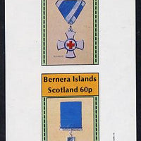 Bernera 1982 Medals (Red Cross & George Cross) imperf,set of 2 values (40p & 60p) unmounted mint