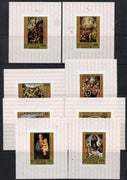 Niger Republic 1983 Birth Anniversary of Raphael set of 8 imperf m/sheets unmounted mint