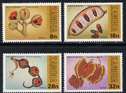 Zambia 1981 World Forestry Day (Seedpods) set of 4, SG 329-32 unmounted mint*